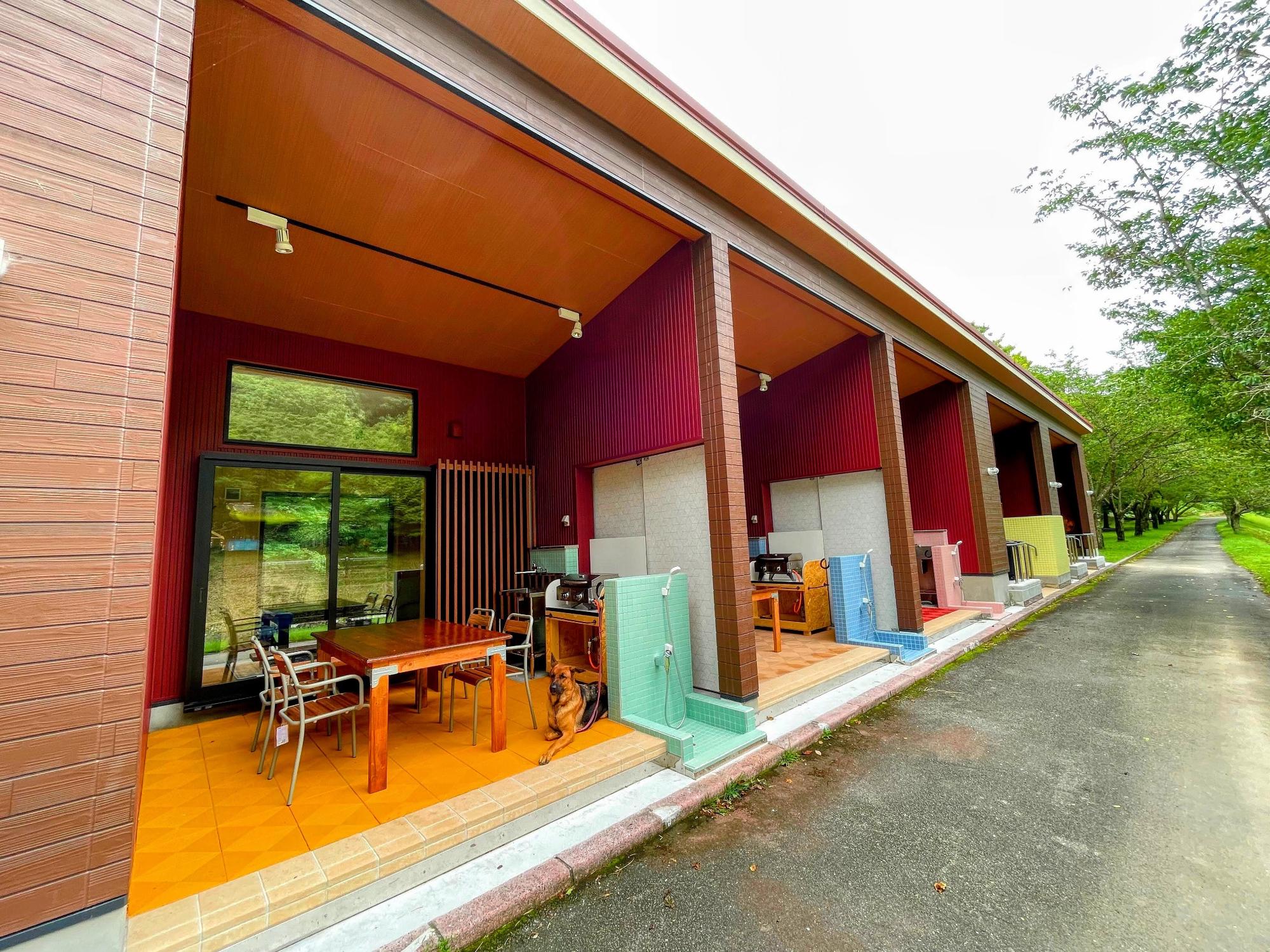 岩屋公園BBQエリアです。