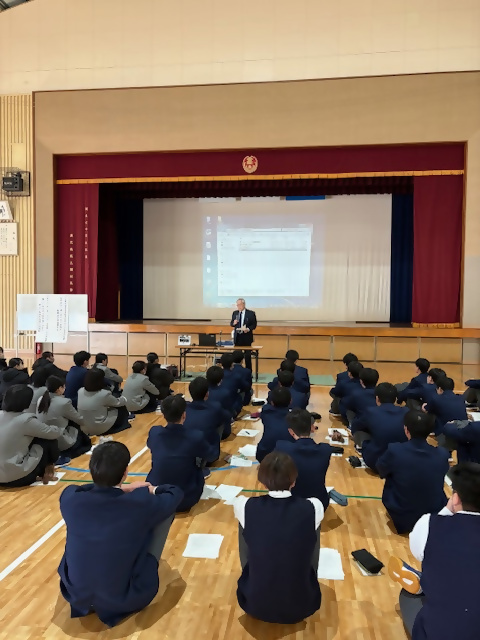 頴娃高等学校出前授業