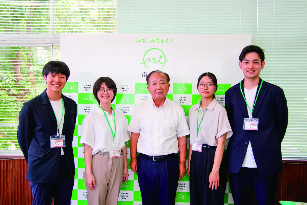 鹿児島大学のインターン生