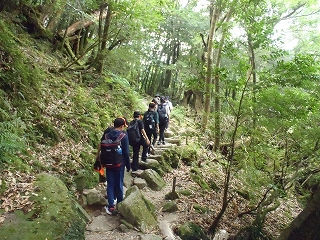 白谷雲水峡登山