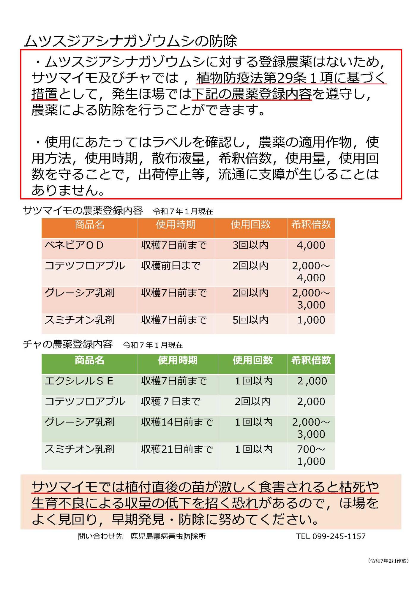 ムツスジアシナガゾウムシの発生に注意その2