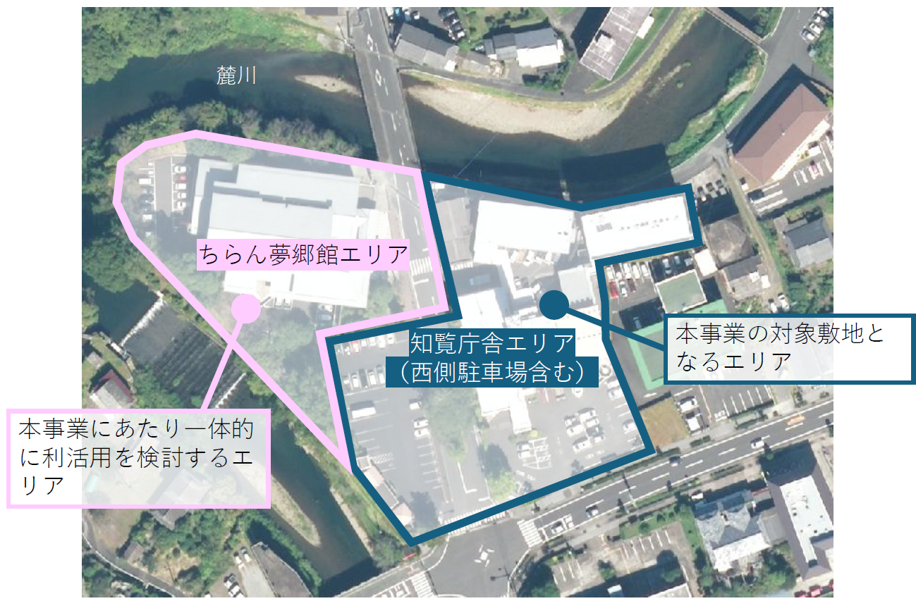 事業のエリア図