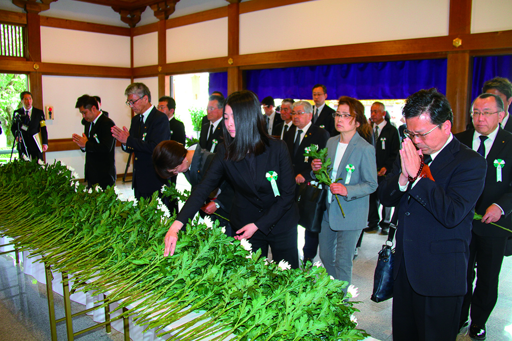 第71回知覧特攻基地戦没者慰霊祭
