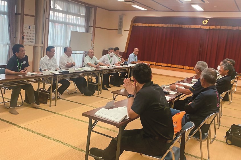 市政懇談会の様子