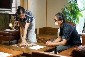 Care’s World exhibition -ケアの世界に触れてみよう展-の会場の様子