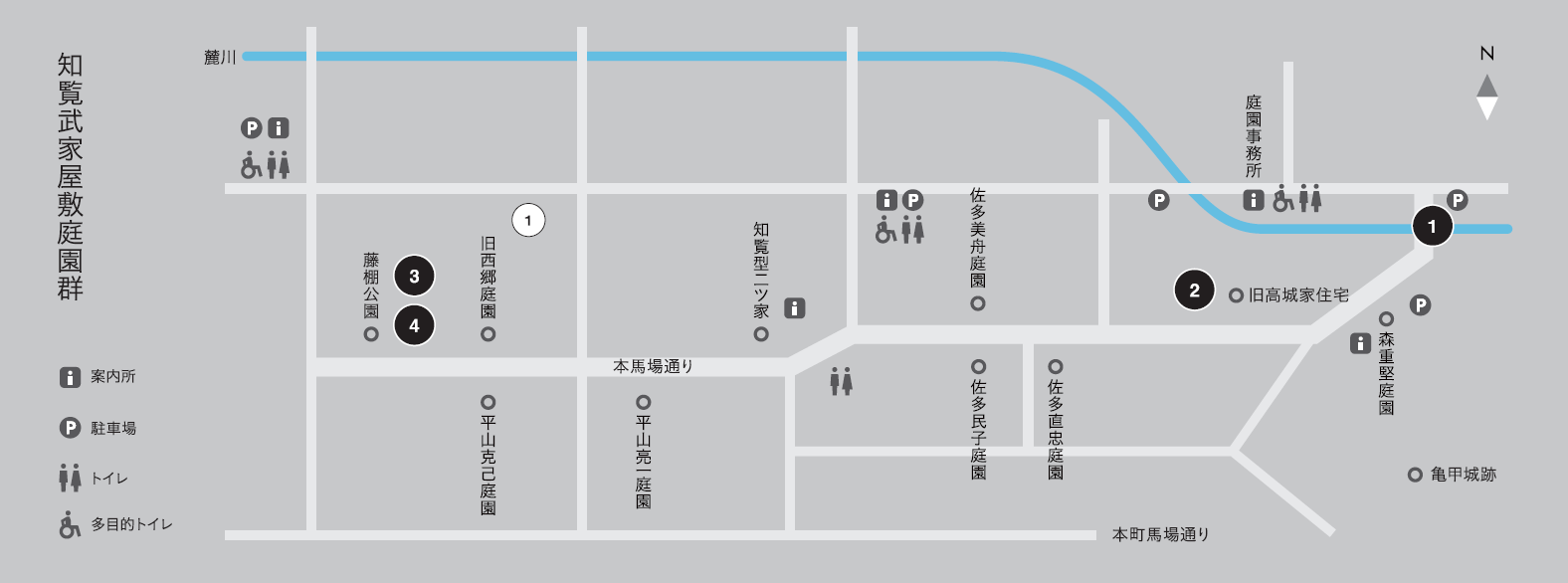 南九州芸術写真祭-MINA FOTO-の会場図です。