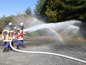 亀甲城付近での訓練