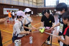 えいからいも会による子ども会フェスティバルでのレクリエーション指導