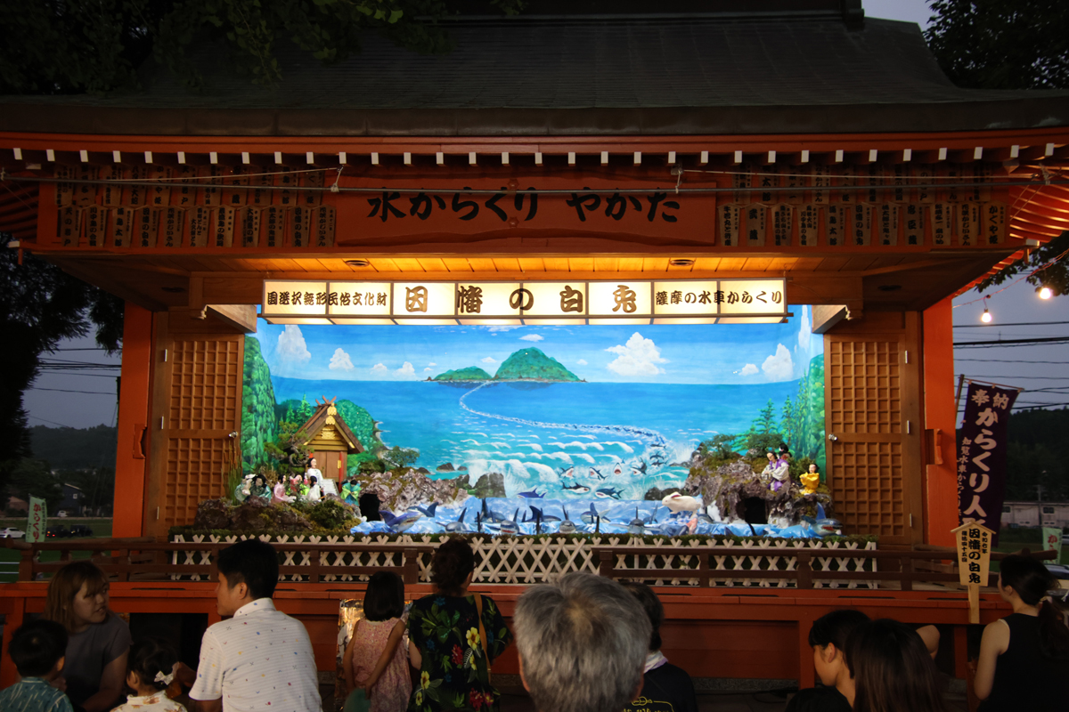 豊玉姫神社 水車からくり