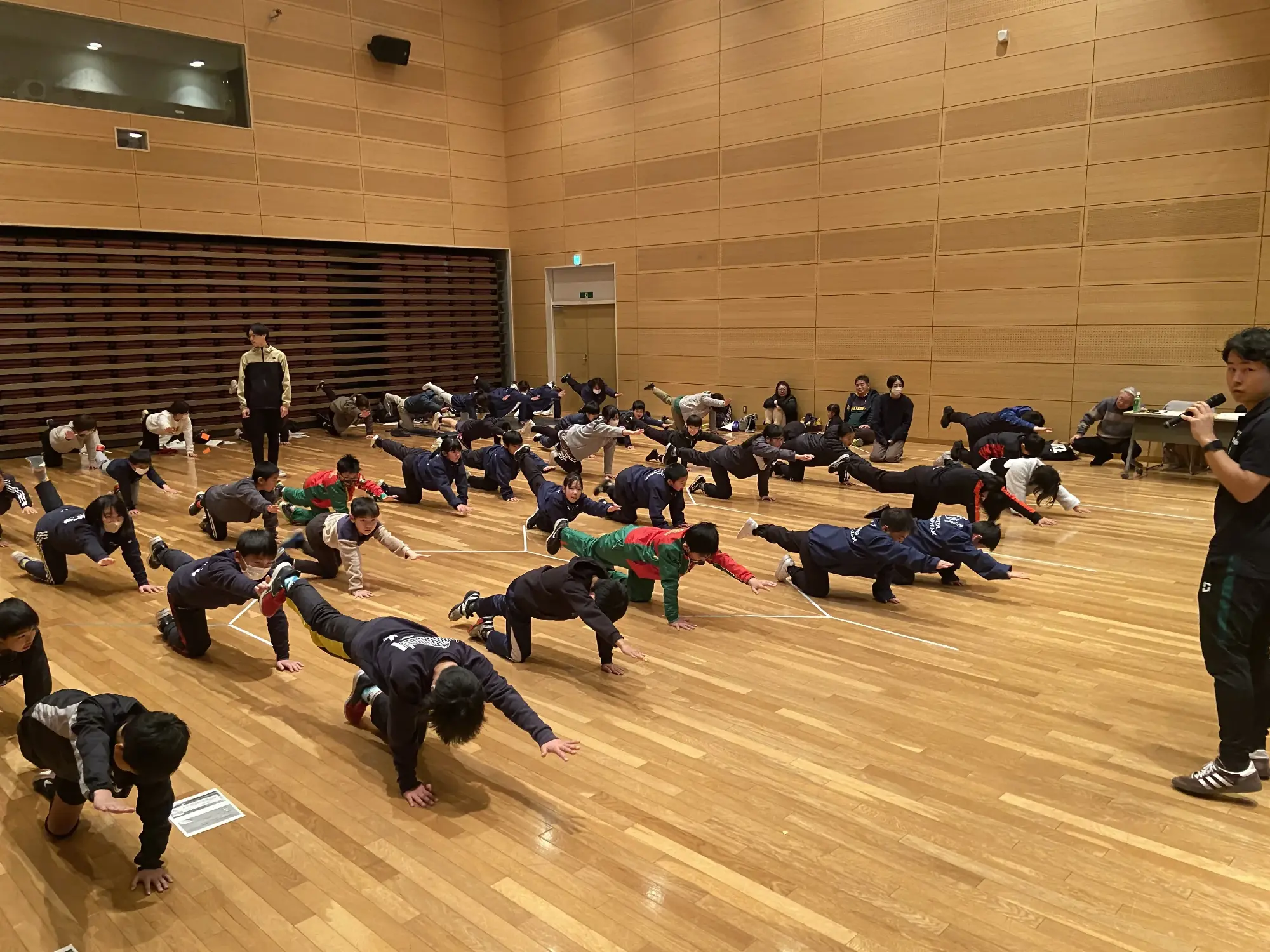 市スポーツ少年団研修会の様子