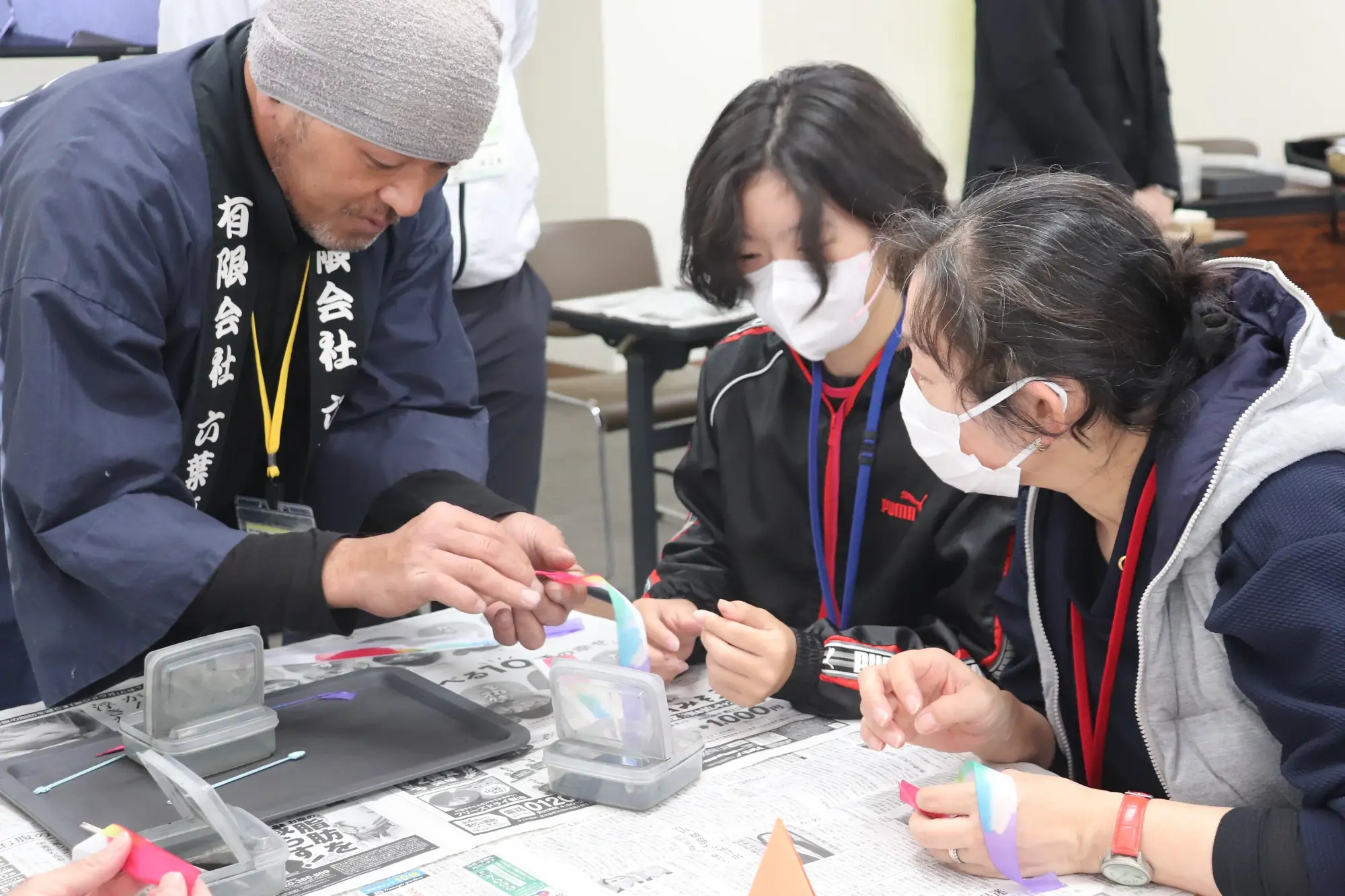 ～ふるさと体験学級（茶レンジ隊）～ 花火師に学ぶ！線香花火づくり体験