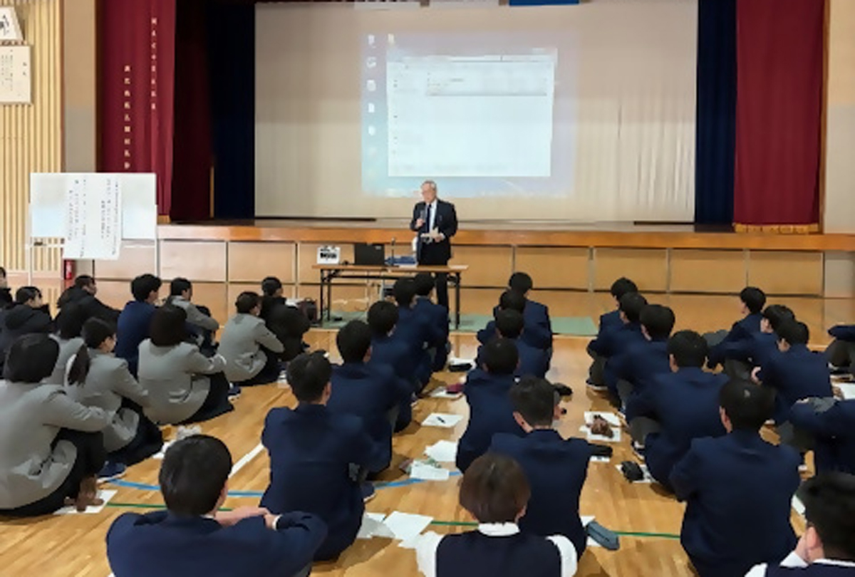 選挙の出前授業を実施
