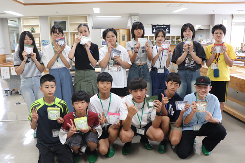 南九州市と平川市の中・高校生が交流