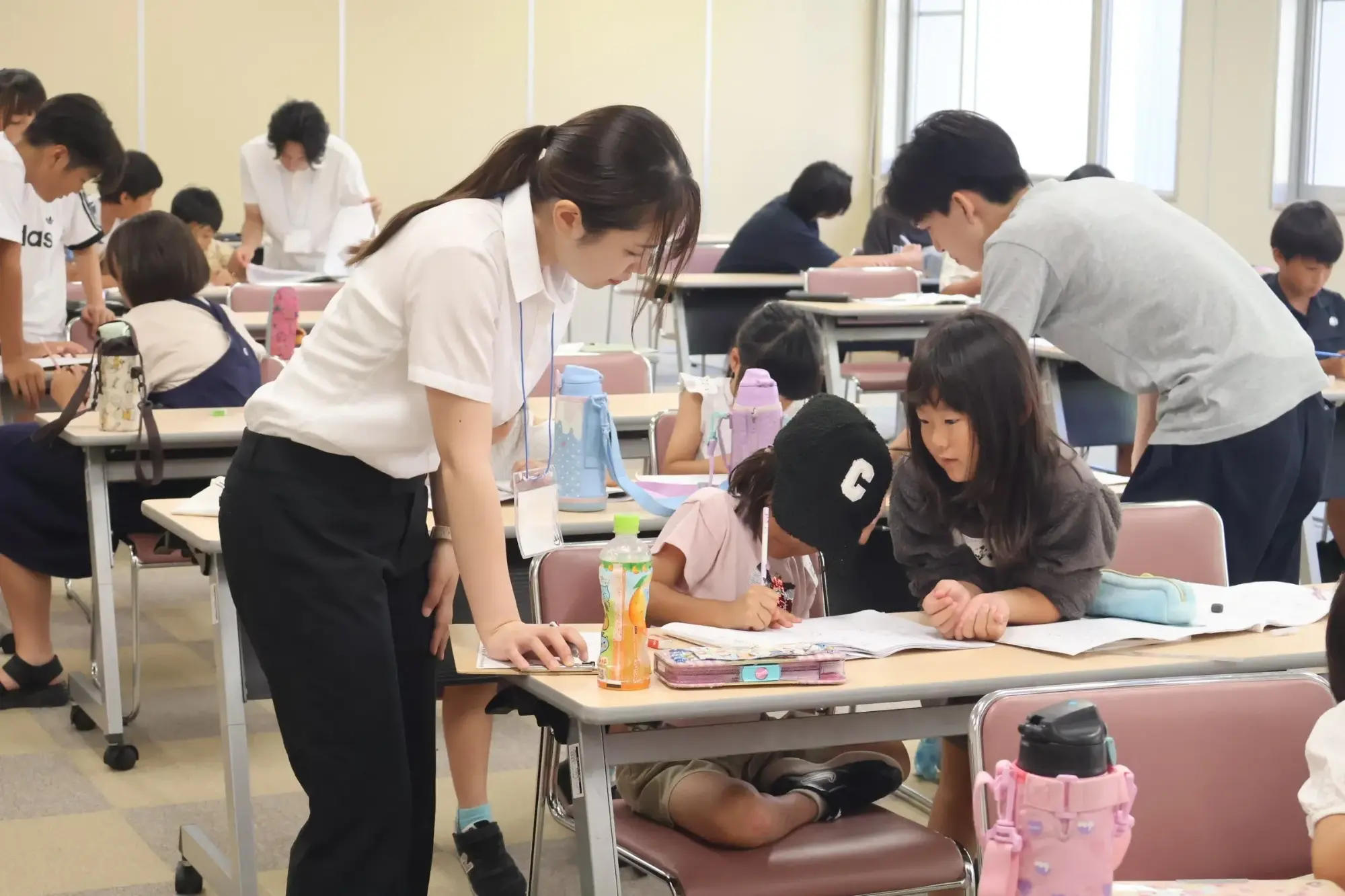 大学生と一緒に勉強！ ～夏休み学習サポート教室～