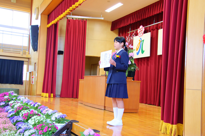 清水小学校卒業式