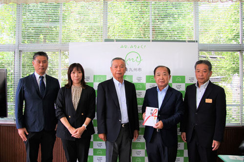 「かぎんSDGs推進私募債」を活用した寄付