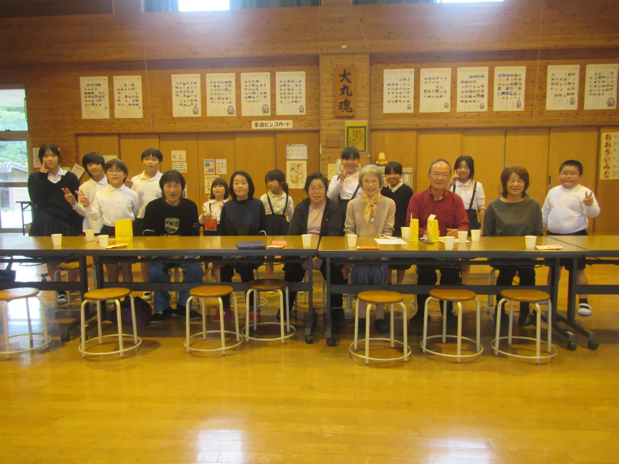 大丸小学校 祖父母参観