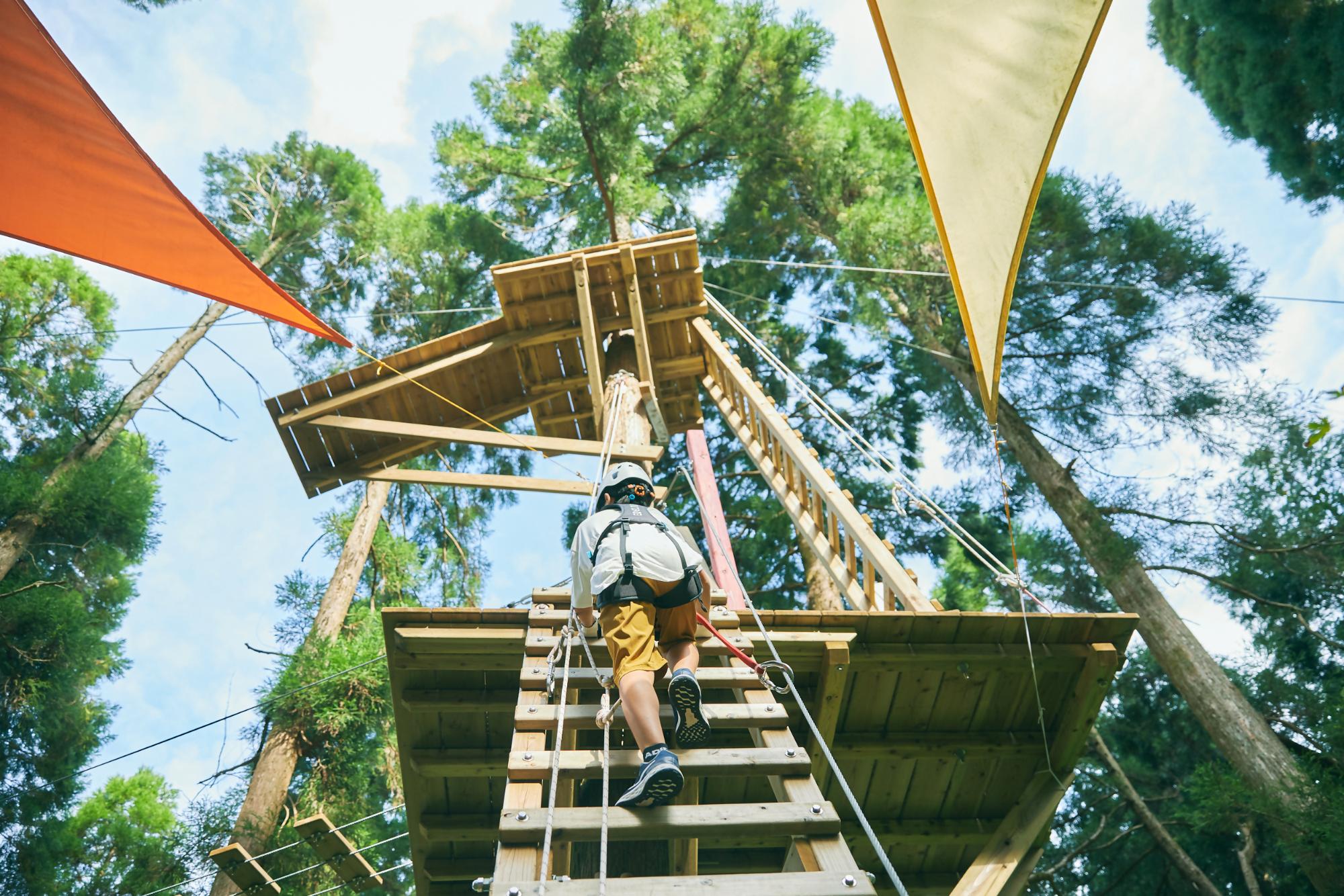 アドベンチャーパーク森のかわなべの写真