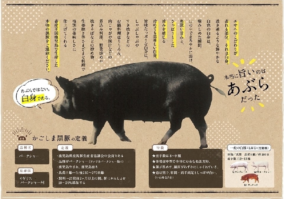 AKR Food Company株式会社から黒豚1頭の返礼品