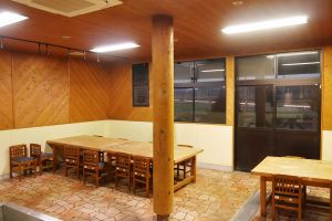 お茶街道ゆとり館の食堂