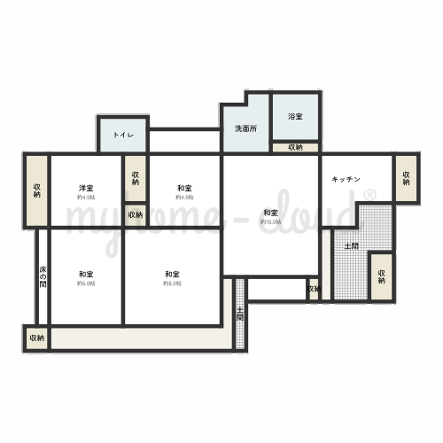 detached 川辺地区